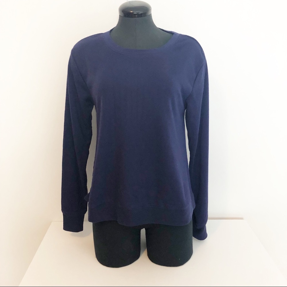 Make + Model Navy Sweatshirt